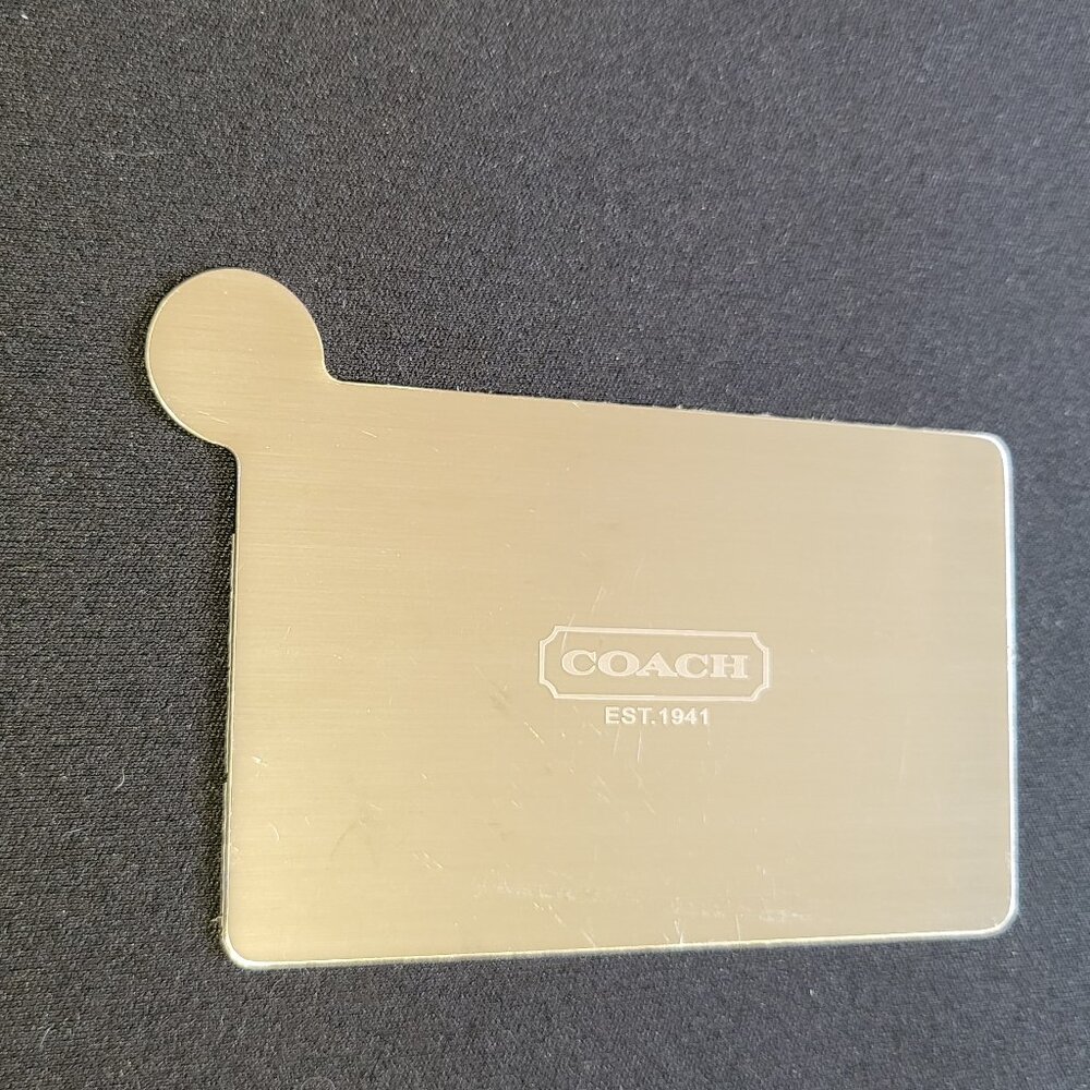 SOLD!! COACH designer Pocket Make-Up WITHOUT leather case/pouch